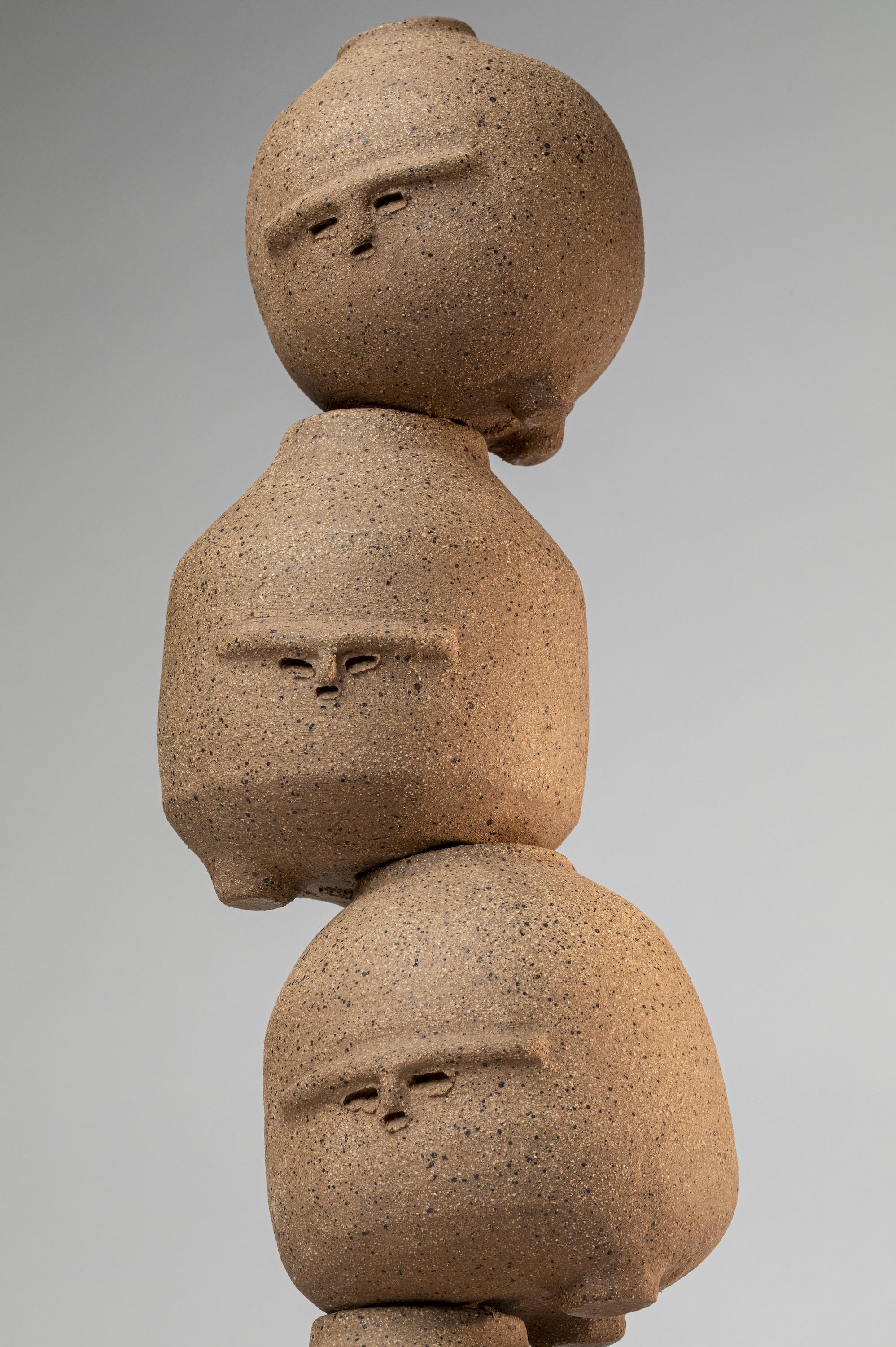 Ceramic sculpture at Oolong Gallery