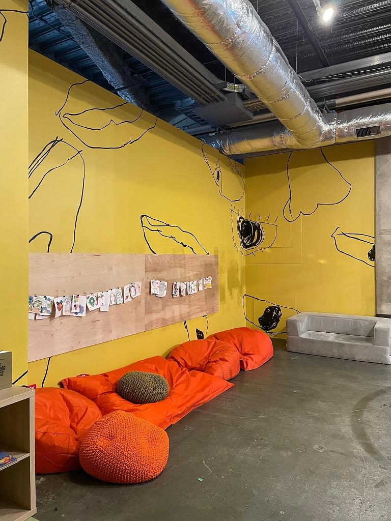 Community gallery installation